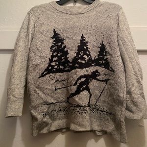 J.Crew printed sweater